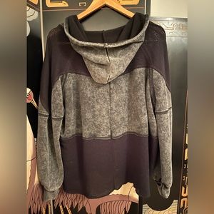 Gilded Intent Acid Wash/Netting Jacket